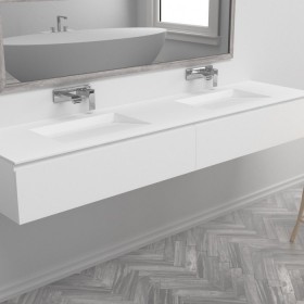 PROMOCIÓN Mueble de MDF + Doble Lavabo 