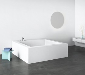 Bañera Cuadrada Jolie (140 x 140cm)