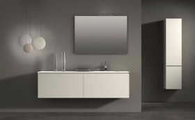 Mueble de MDF a Medida con 2 Cajones Consecutivos + 1 Lavabo de diseño 722