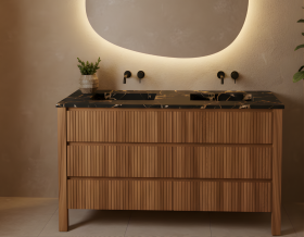 MUEBLE DE BAÑO DE PINO NATURAL 6 CAJONES | 555