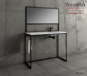 Encimera de Corian® con Estructura Metálica  5143