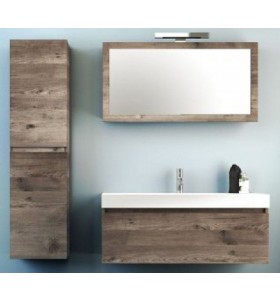 Mueble de Roble Macizo a medida con 1 Cajón + 1 Lavabo 543