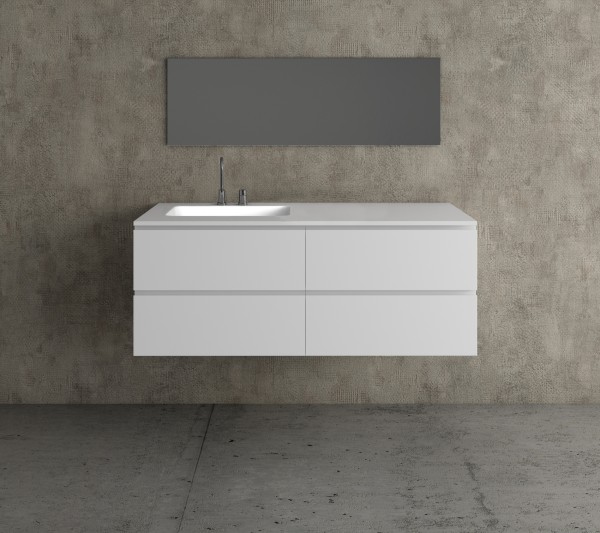 Mueble de MDF a Medida con 4 Cajones + 1 Lavabo de diseño Corian® M585 Principal