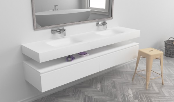 lavabo.doble.corian.nevada